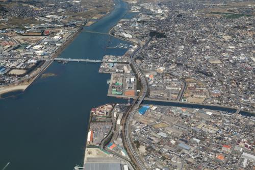 高浜市航空写真