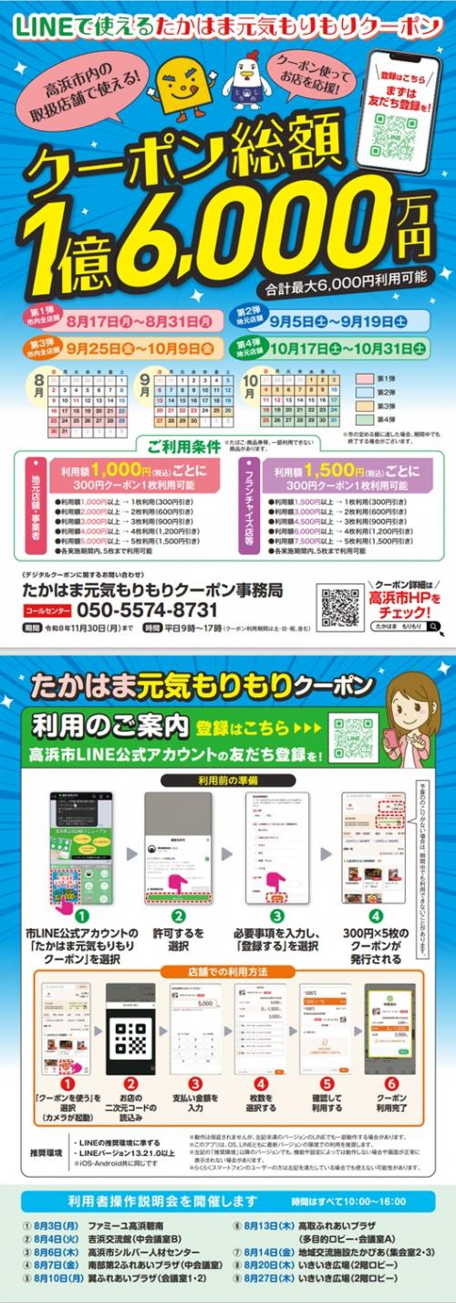 元気もりもりクーポンチラシ