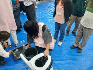 覚えるゾウ!災害時のトイレ